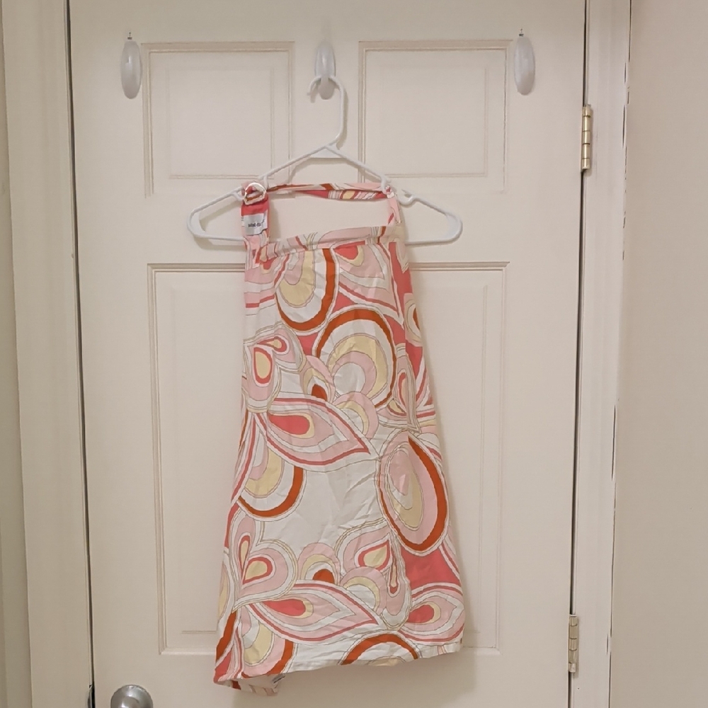 Bebe au Lait - 100% Cotton Nursing Cover - Pink, Orange - One Size
